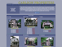 Tablet Screenshot of carlsonproperties.com